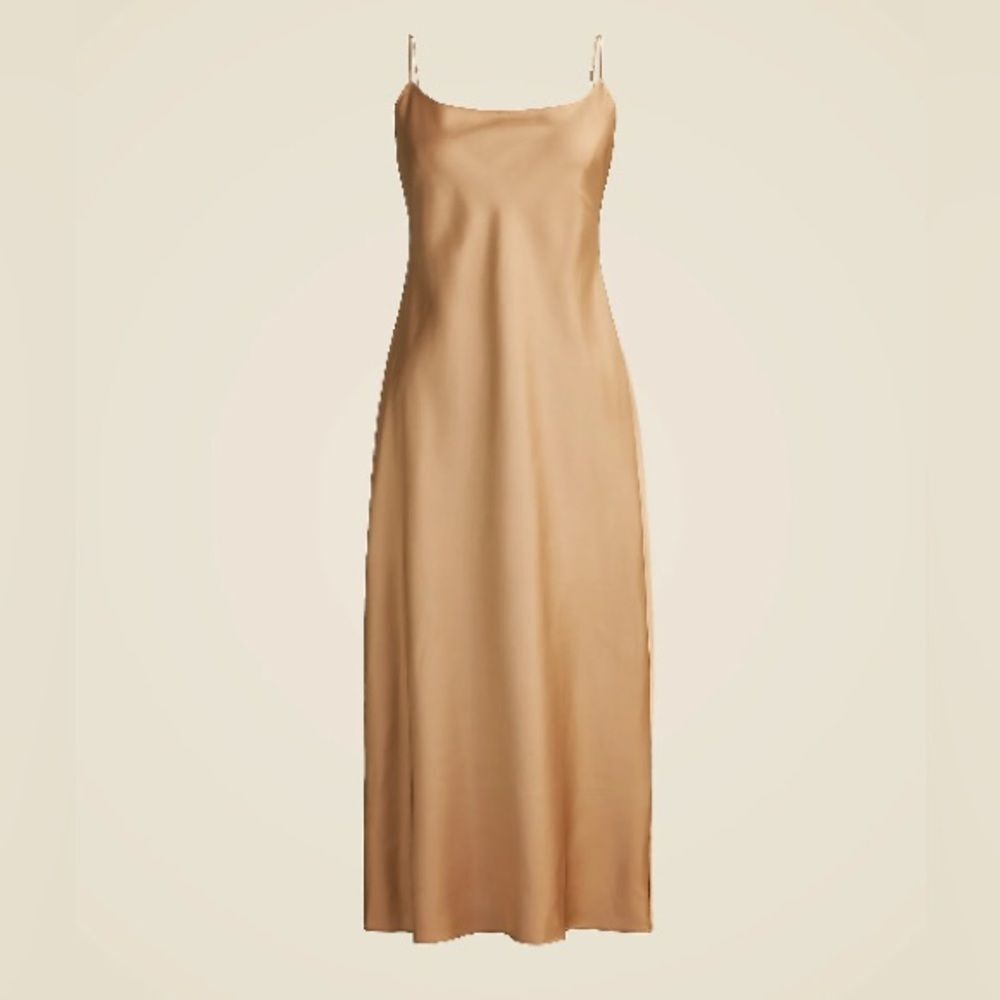 J. Crew Women’s Gwyneth Slip Dress in Luster charmeuse Size 4 NWT #BV496